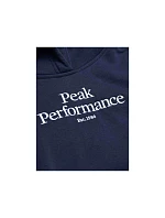 Mikina Peak Performance Jr Original Hood, tmavomodrá Mikina Peak Performance Jr Original Hood, tmavomodrá