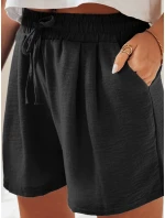 Dámske šortky RELAX TIME black FashionStreet SY0457