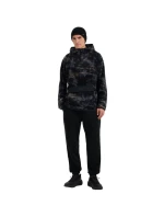 Pánska fleecová mikina 4F M427 multicolor allover 4FWAW25TFLEM427 90A pánska