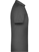 Daiber JN 874 Pánske pracovné polo z bio piqué 02.0874 carbon Daiber JN 874 Pánske pracovné polo z bio piqué 02.0874 carbon