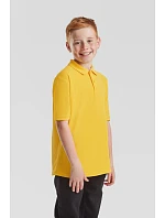 Fruit of the Loom Kids 65/35 Polo Detské piqué polo 16.3417 červené Fruit of the Loom Kids 65/35 Polo Detské piqué polo 16.3417 červené