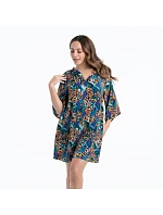 Plážové šaty Anita Manihi 8674 Lagoon: Tropická elegancia s leopardím šarmom