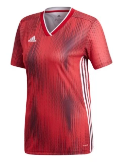 Adidas Tiro 19 Jersey Dámske červené tričko DP3184