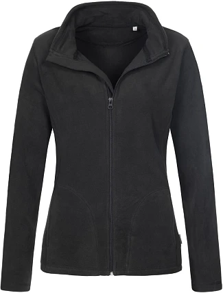 Stedman Classic Fleece Jacket Women Dámska fleecová bunda 05.5100 čierna opálová Stedman Classic Fleece Jacket Women Dámska fleecová bunda 05.5100 čierna opálová