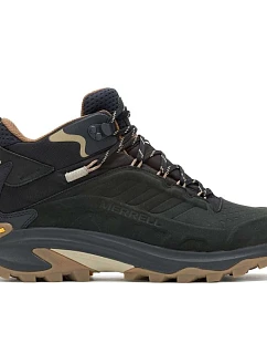 Turistické topánky Merrell Moab Speed 2 LTR Mid WP – čierne, veľkosť: 46,5