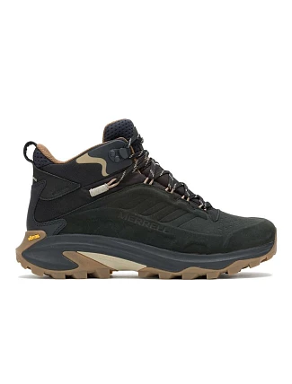 Turistické topánky Merrell Moab Speed 2 LTR Mid WP – čierne, veľkosť: 46,5