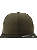 Flexfit 6089CF/6089CV/6089TC 6-panelová snapbacková čiapka „Camo“ 55.689C olivovo-maskovaná