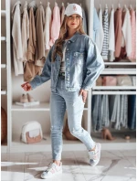 Dámske džínsy slim fit STEFANIA modré FashionStreet UY2420