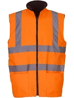 Yoko HV 008F Hi-Vis obojstranná fleecová vesta 79.008F, hi-vis oranžová Yoko HV 008F Hi-Vis obojstranná fleecová vesta 79.008F, hi-vis oranžová