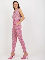 Dámske nohavice D73770M61869J ružové - FPrice