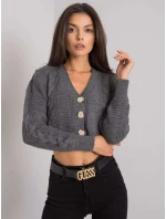 Dámsky sveter LC SW A4 tmavo šedý