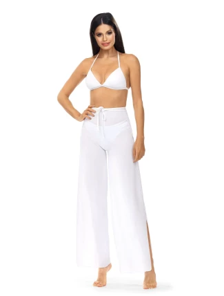 Plážové nohavice L8025 V1 White - Lorin