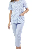 Dámske pyžamo 694 modré plus - REGINA