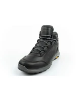 Grisport pánska treková obuv Nero avon SPO-TEX kožená čierna