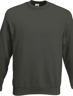Fruit of the Loom Premium Set-In Sweat Pánska mikina 16.2154 charcoal