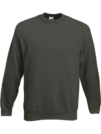 Fruit of the Loom Premium Set-In Sweat Pánska mikina 16.2154 charcoal Fruit of the Loom Premium Set-In Sweat Pánska mikina 16.2154 charcoal