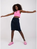 Sukňa RV SD 4793 1.32 tmavo modrá