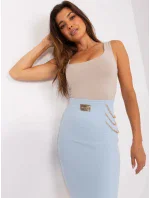 Dámska sukňa s reťazami RV SD 9028.06 Svetlo modrá - FPrise Dámska sukňa s reťazami RV SD 9028.06 Svetlo modrá - FPrise