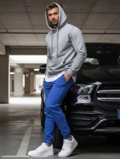 Modré pánske tepláky FashionStreet UX2710