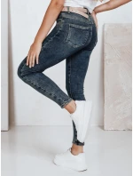 Dámske skinny džínsy modré FashionStreet UY2819