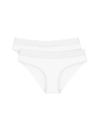 Dámske nohavičky Feel of Modal Tai 2P - WHITE - biela 0003 - TRIUMPH