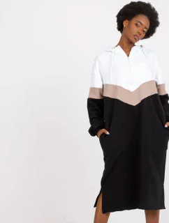 Šaty RV SK 7462.00 biela a čierna