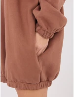 WT BL mikina A1461.13P svetlohnedá