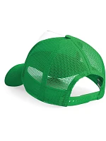 Beechfield B 640 5-panelová čiapka typu Trucker 53.0640 čistá zelená/biela