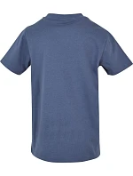 Build your Brand BY 116 Detské tričko z hrubej bavlny 56.0116 vintage blue