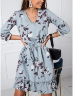 Šaty LK SK 507917.23P sivá