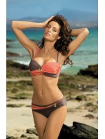 Plavky Liliana Cubano-Flamingo M-259 Koralovo hnedé (15) - Marko