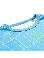Detské rýchloschnúce tričko ALPINE PRO BASIKO neon atomic blue