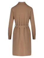 Dámske šaty M706 hnedé - Figl