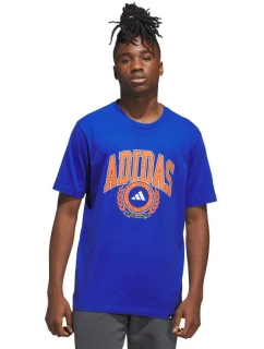 Pánske tričko adidas Varsity Crest blue JN2515
