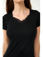 Vamp - Elegantné tričko s čipkou 21801 - Vamp