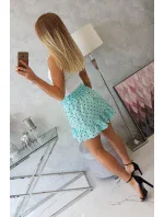 Mätová bodkovaná sukňa Mätová bodkovaná sukňa