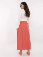 Sukňa D73761M50222A koralová