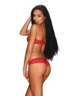 Zmyselný set alabaster set red - Obsessive