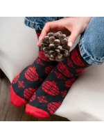 Steven art.136 Vianočné ponožky pre mužov 41-46