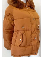 Dámska zimná bunda BX4195.57 sand - FPrice