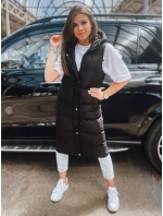 Dámska prešívaná vesta ELLA black FashionStreet TY3030 Dámska prešívaná vesta ELLA black FashionStreet TY3030