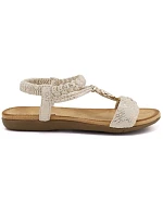 Dámske slip-on sandále béžové Artiker 58C0628