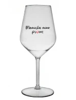 MAMINKA MIMO PROVOZ - čirá nerozbitná sklenice na víno 470 ml MAMINKA MIMO PROVOZ - čirá nerozbitná sklenice na víno 470 ml