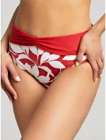 Dámsky spodný diel plaviek Oasis SW1587 Červená s bielou - Panache Dámsky spodný diel plaviek Oasis SW1587 Červená s bielou - Panache