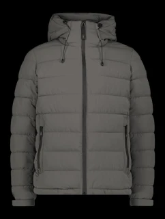 Pánska zimná športová bunda s kapucňou CMP sivá (34K0167/E910)