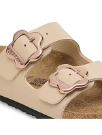Birkenstock ARIZONA FLOWER BUCKLE KIDS 1030439 SANDCASTLE žabky (štandardná šírka) Birkenstock ARIZONA FLOWER BUCKLE KIDS 1030439 SANDCASTLE žabky (štandardná šírka)