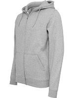Build your Brand BY 012 Mikina s kapucňou z hrubej bavlny 56.0012 heather grey Build your Brand BY 012 Mikina s kapucňou z hrubej bavlny 56.0012 heather grey