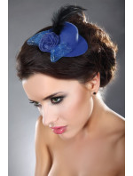 Ozdoba do vlasov Mini Top Hat Model 11 Blue - LivCo Corsetti