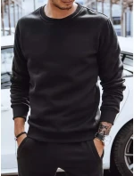 Pánska zateplená tepláková súprava čierna FashionStreet AX0606