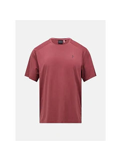 Pánske tričko PEAK PERFORMANCE M Repel T-Shirt, červená farba